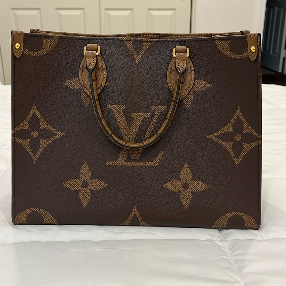 Louis Vuitton Brown Monogram Tote
